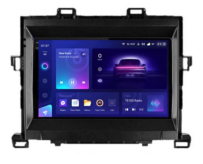 Штатная магнитола Teyes CC3 2K 6/128 ГБ для Toyota Alphard II 2008-2014 на Android 10.0 - фото 381453