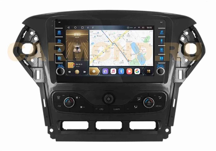 CarMedia SF-9281-2-N (с кнопками) для Ford Mondeo IV 2011-2012 на Android 10.0 - фото 383680