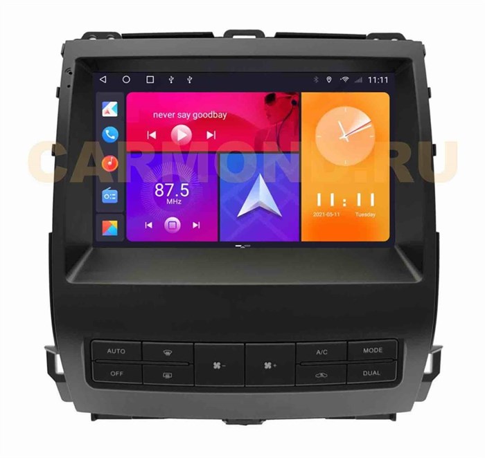 CarMedia SF-9696-2-Q для Toyota Land Cruiser Prado 120 2002-2009 на Android 10.0 - фото 383865