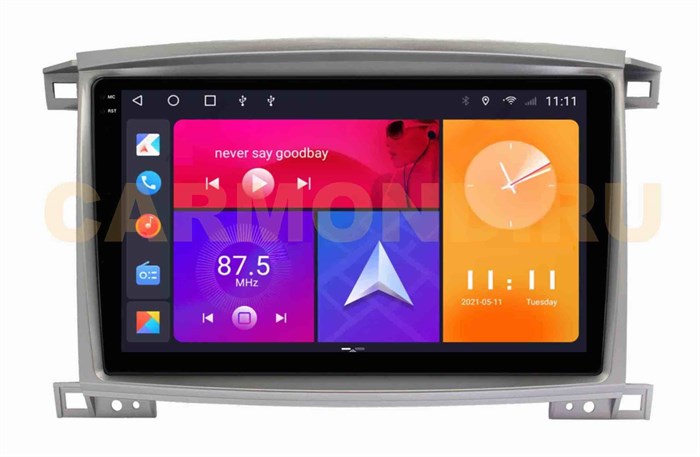 CarMedia SF-1698-2-N-2K (экран 2K) для Toyota Land Cruiser 100 2002-2007 на Android 12.0 - фото 384030