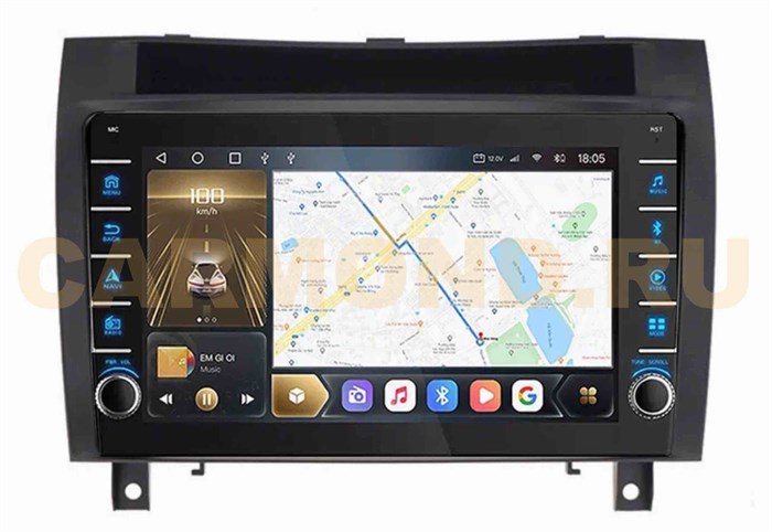 CarMedia SF-9988-B-D (с кнопками) для Mercedes SLK-klasse II (R171) 2004-2009 на Android 10.0 - фото 384101