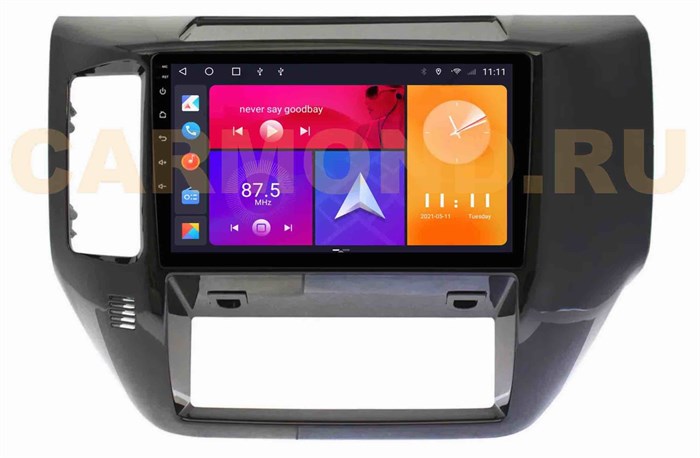 CarMedia SF-9270-Q для Nissan Patrol 2004-2010 (черный/дерево) на Android 10.0 - фото 384163