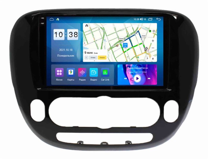 Штатная магнитола Parafar для KIA Soul II 2013-2019 (экран 2K) на Android 11.0 (PF526U2K) - фото 384300