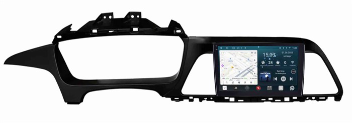 Штатная магнитола Redpower Slim 2K 71060 для Hyundai Sonata VII (LF) 2014-2017 на Android 10.0 - фото 384524