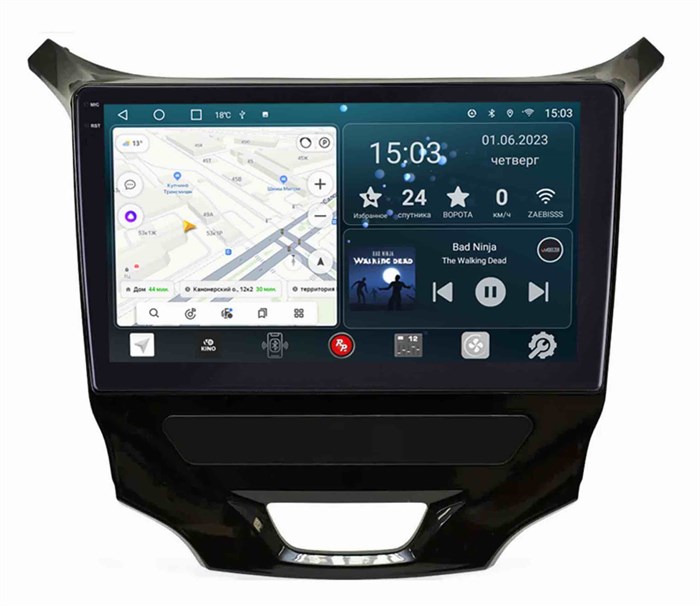 Штатная магнитола Redpower Slim 2K 71152 для Chevrolet Cruze II 2015-2023 для рынка США на Android 10.0 - фото 384841