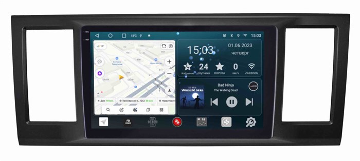 Штатная магнитола Redpower Slim 2K 71080 для Volkswagen Caravelle T6 2015-2018 на Android 10.0 - фото 384971