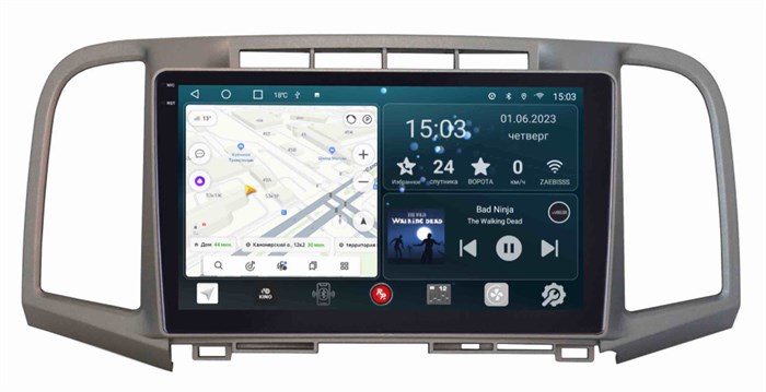 Штатная магнитола Redpower Slim 2K 71185 для Toyota Venza I 2009-2016 на Android 10.0 - фото 385174