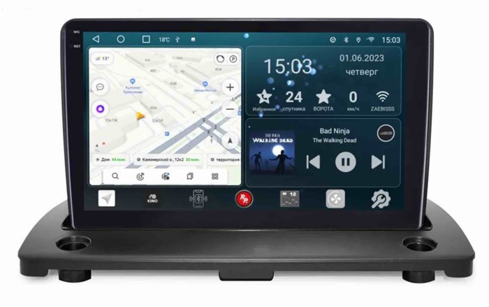 Штатная магнитола Redpower Slim 2K 71190 для Volvo XC-90 2006-2014 на Android 10.0 - фото 385179