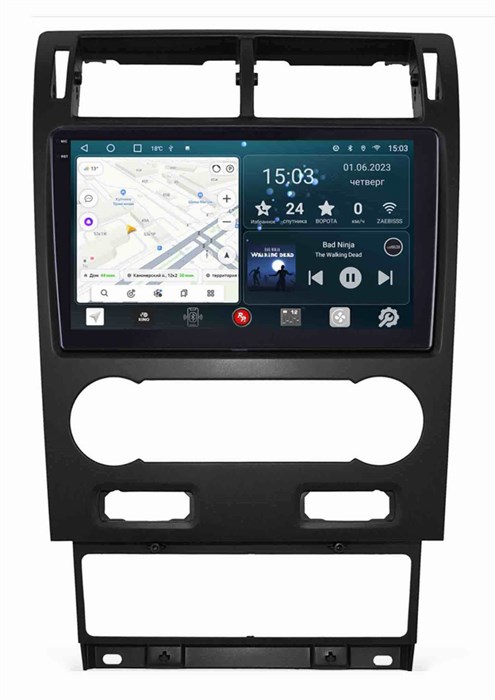 Штатная магнитола Redpower Slim 2K 71140 для Ford Mondeo 2003-2007 на Android 10.0 - фото 385213