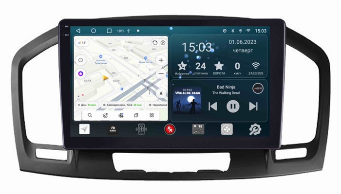 Штатная магнитола Redpower Slim 2K 71519 для Opel Insignia 2008-2013 на Android 10.0 - фото 385692