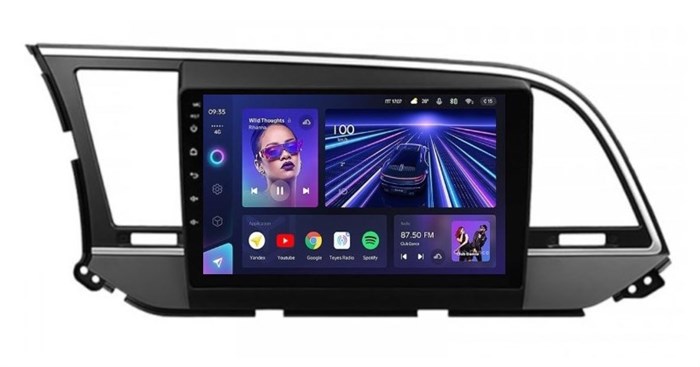 Штатная магнитола Teyes CC3 4/32 ГБ для Hyundai Elantra VI (AD) 2016-2019 на Android 10.0 - фото 385711