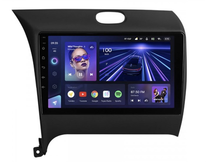 Штатная магнитола Teyes CC3 4/32 ГБ для KIA Cerato III 2013-2018 на Android 10.0 - фото 386162