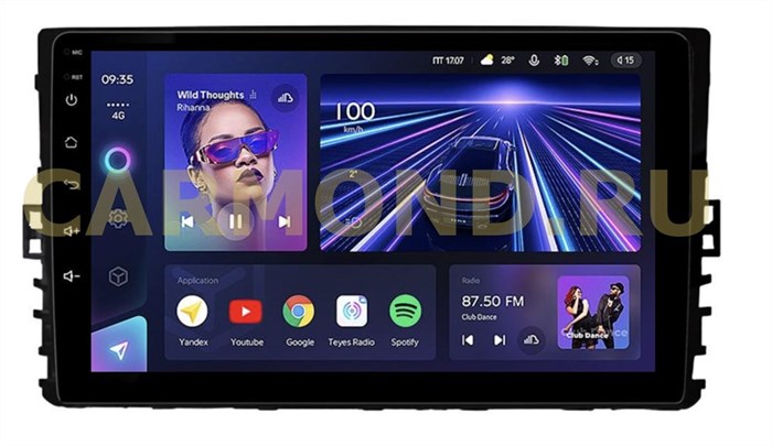 Штатная магнитола Teyes CC3 4/32 ГБ для Volkswagen 2017+ на Android 10.0 - фото 386484