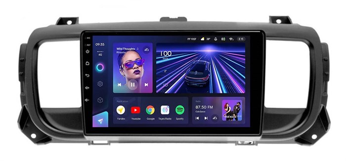 Штатная магнитола Teyes CC3 4/32 ГБ для Citroen SpaceTourer, Jampy III 2016-2024 на Android 10.0 - фото 386535