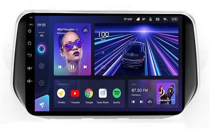 Штатная магнитола Teyes CC3 4/32 ГБ для Hyundai Santa Fe IV 2018-2020 на Android 10.0 - фото 386613
