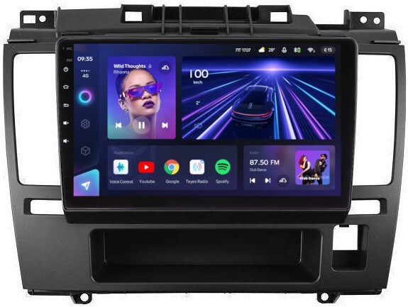 Штатная магнитола Teyes CC3 4/32 ГБ для Nissan Tiida I 2004-2014 на Android 10.0 - фото 386723