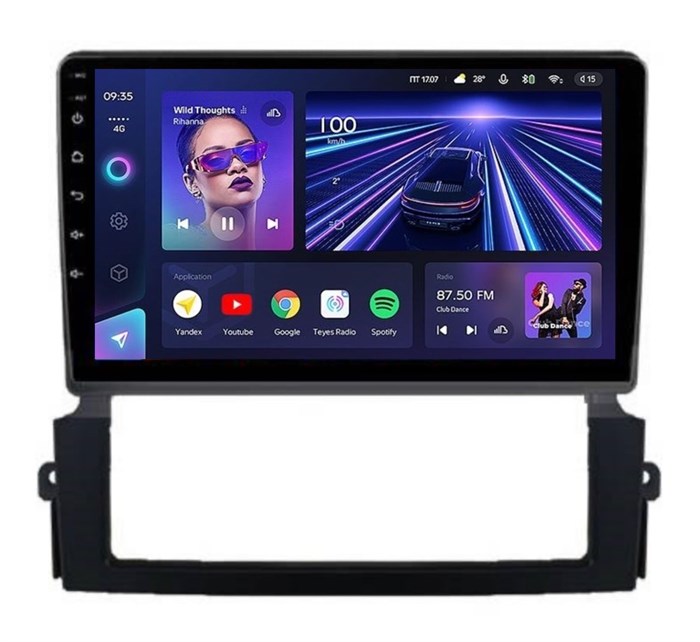 Штатная магнитола Teyes CC3 4/32 ГБ для Kia Sorento 2006-2011 на Android 10.0 - фото 386827