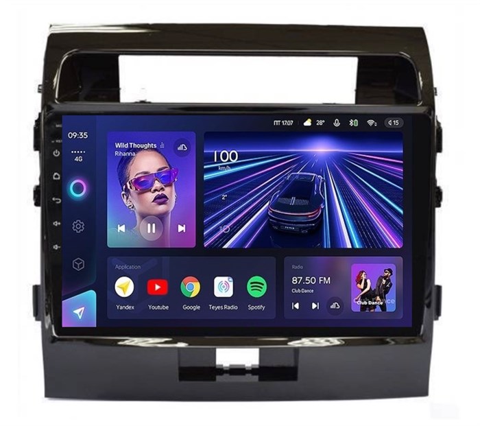Штатная магнитола Teyes CC3 4/32 ГБ для Toyota Land Cruiser 200 2007-2015 на Android 10.0 - фото 386839