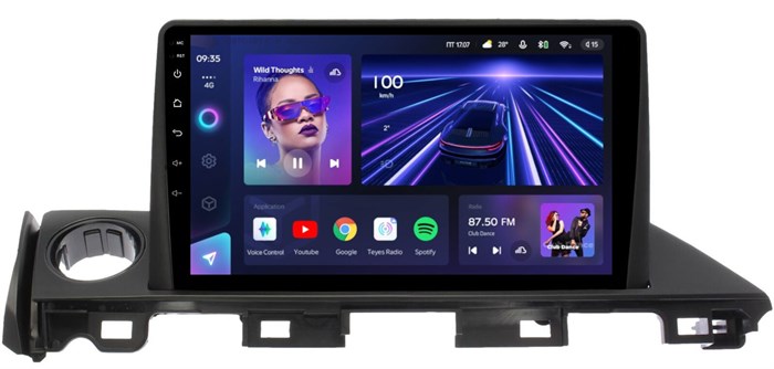 Штатная магнитола Teyes CC3 4/32 ГБ для Mazda 6 III 2015-2018 на Android 10.0 - фото 386947