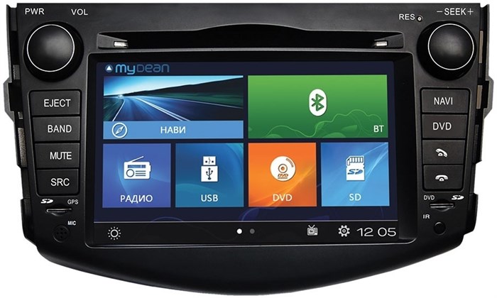 Штатная магнитола Mydean W018 для Toyota RAV4 (2006-2012) - фото 38694