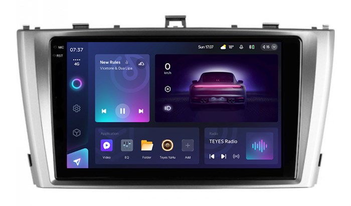 Штатная магнитола Teyes CC3 2K 6/128 ГБ для Toyota Avensis III 2009-2015 на Android 10.0 - фото 386977