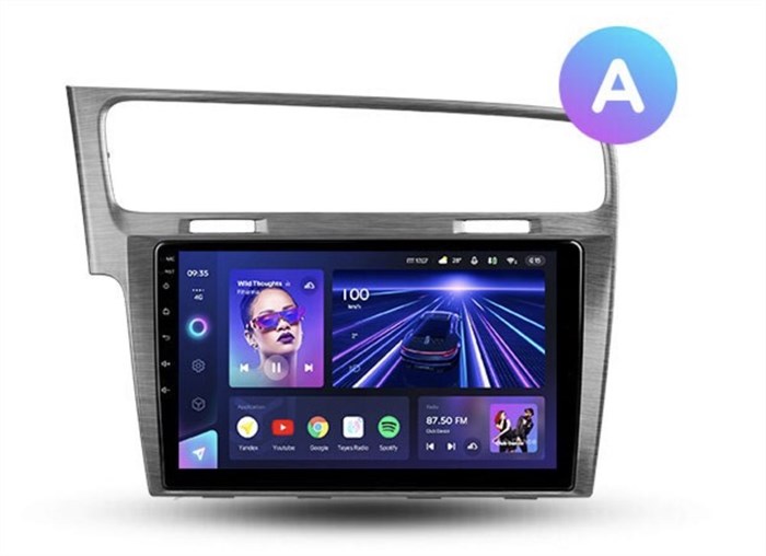Штатная магнитола Teyes CC3L 4/32 ГБ для Volkswagen Golf 7 2013-2019 на Android 10.0 - фото 387742