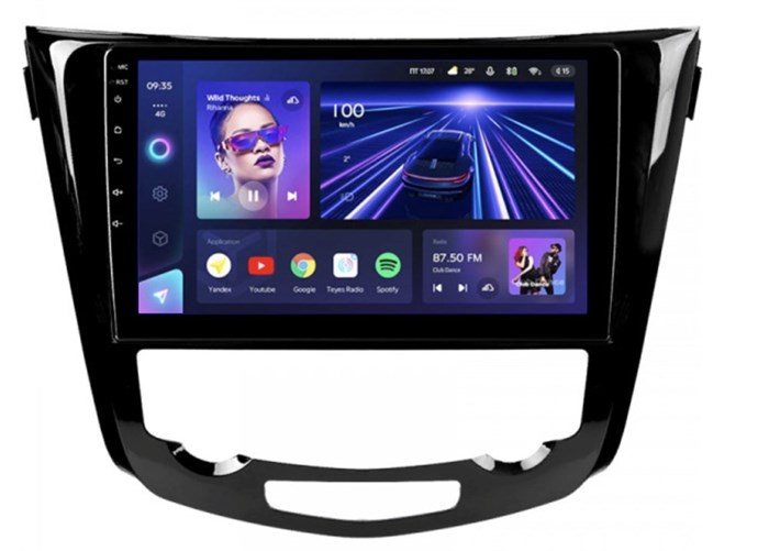 Автомагнитола Teyes CC3L 4/32 ГБ для Nissan Qashqai II, X-Trail III (T32) 2015-2019 климат на Android 10.0 - фото 387794