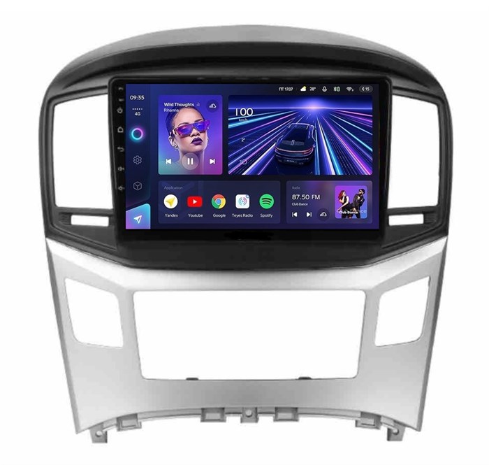 Штатная магнитола Teyes CC3 6/128 ГБ для Hyundai H1 Starex II 2016-2022 на Android 10.0 - фото 387830
