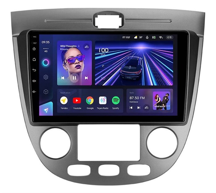 Штатная магнитола Teyes CC3L 4/32 ГБ для Chevrolet Lacetti хэтчбек климат 2004-2013 на Android 10.0 - фото 387867