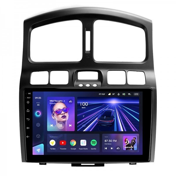 Штатная магнитола Teyes CC3L 4/32 ГБ для Hyundai Santa Fe 2000-2006 на Android 10.0 - фото 387941