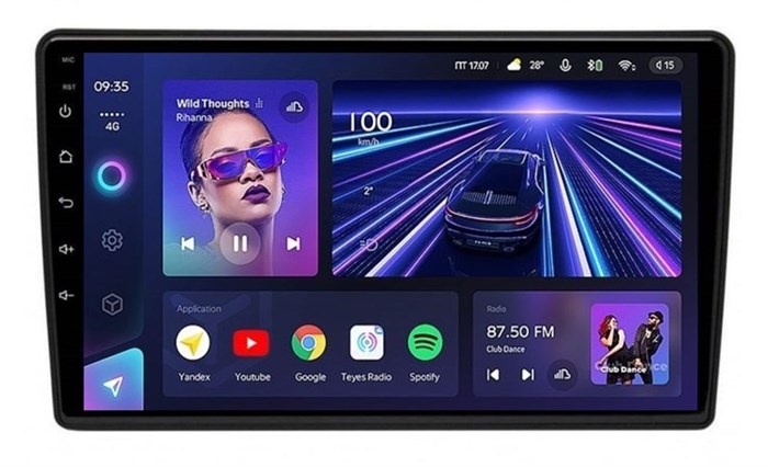 Штатная магнитола Teyes CC3L 4/32 ГБ для Mitsubishi L200 2018-2024 на Android 10.0 - фото 388052