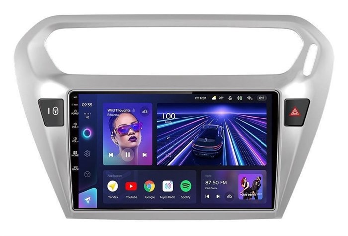 Штатная магнитола Teyes CC3L 4/32 ГБ для Peugeot 301 I 2012-2018 на Android 10.0 - фото 388091