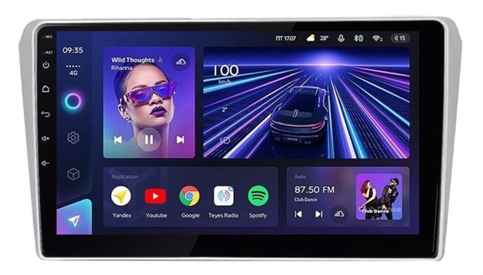 Штатная магнитола Teyes CC3L 4/32 ГБ для Toyota Avensis II 2003-2008 серебро на Android 10.0 - фото 388180