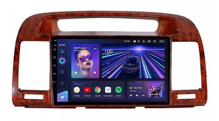 Штатная магнитола Teyes CC3L 4/32 ГБ для Toyota Camry V30 2001-2006 дерево на Android 10.0 - фото 388189