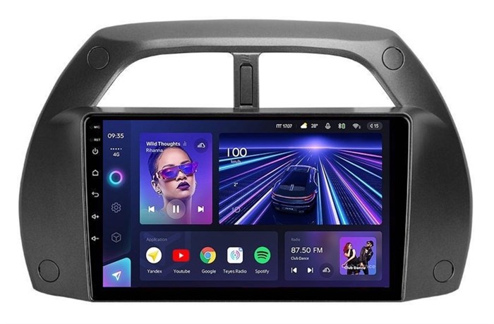 Штатная магнитола Teyes CC3L 4/32 ГБ для Toyota RAV4 2000-2006 на Android 10.0 - фото 388214