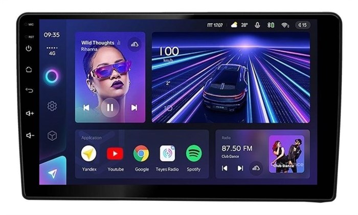 Штатная магнитола Teyes CC3L 4/32 GB для Hyundai Starex H1 2007-2016 на Android 10.0 - фото 388313