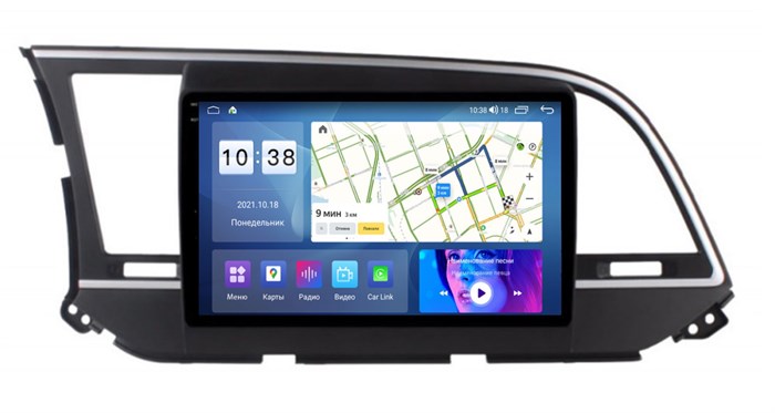 Штатная магнитола Parafar для Hyundai Elantra VI (AD) 2015-2019 (экран 2K) на Android 11.0 (PF581U2K) - фото 388359