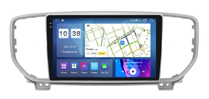 Штатная магнитола Parafar для Kia Sportage IV 2018-2022 (экран 2K) на Android 11.0 (PF577U2K) - фото 388526