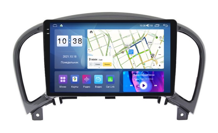 Штатная магнитола Parafar для Nissan Juke 2010-2019 (экран 2K) на Android 11.0 (PF789U2K) - фото 388531