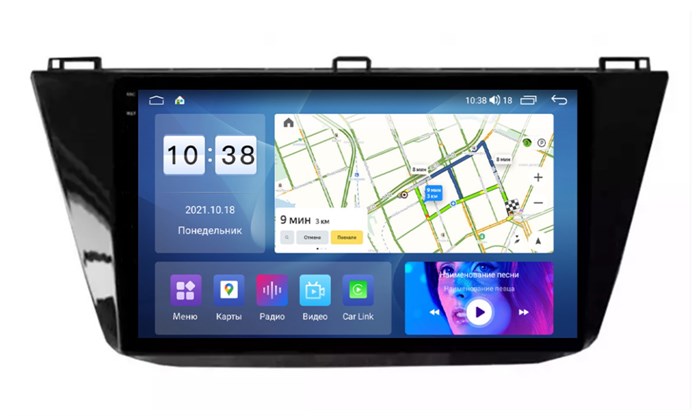 Штатная магнитола Parafar для Volkswagen Tiguan 2016-2019 (экран 2K) на Android 11.0 (PF975U2K) - фото 388651