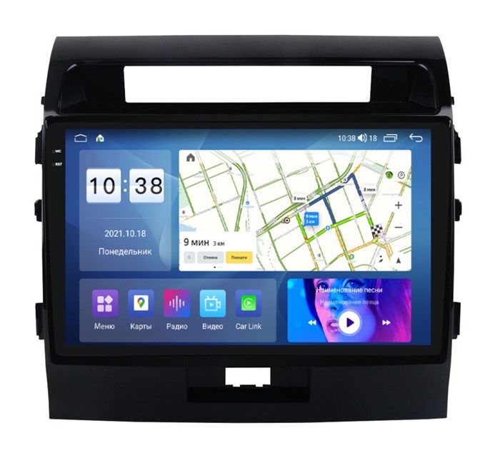 Штатная магнитола Parafar для Toyota Land Cruiser 200 2007-2015 (экран 2K) на Android 11.0 (PF381U2K) - фото 388687