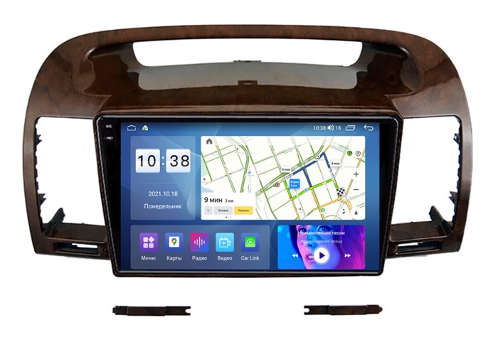 Штатная магнитола Parafar для Toyota Camry v30 2001-2006 (экран 2K) на Android 11.0 (PF061U2K-W) - фото 388710