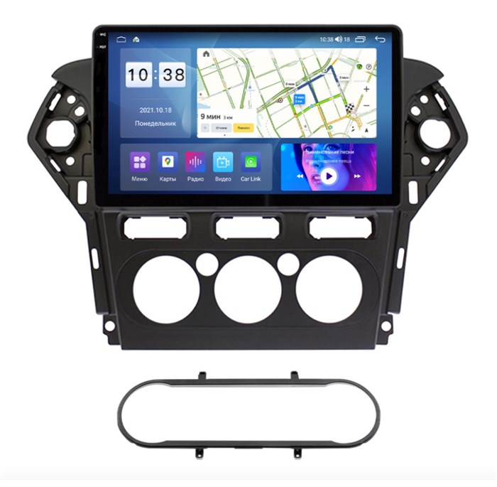 Штатная магнитола Parafar для Ford Mondeo IV 2010-2015 (без Navi) (Manual C / AC) (экран 2K) на Android 11.0 (PF145U2K) - фото 388718