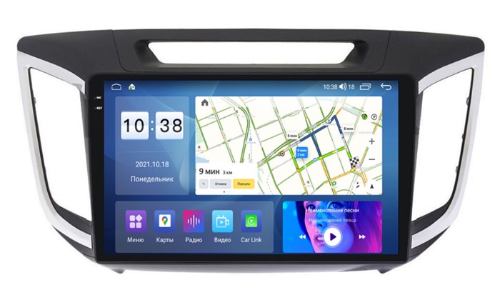 Штатная магнитола Parafar для Hyundai Creta 2016-2021 (экран 2K) на Android 11.0 (PF407U2K-Low) - фото 388781
