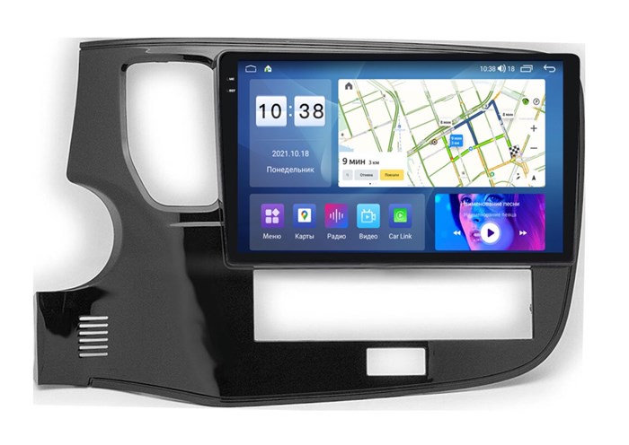 Штатная магнитола Parafar для Mitsubishi Outlander III 2019-2024 (экран 2K) на Android 11.0 (PF229U2K-Low) - фото 388826