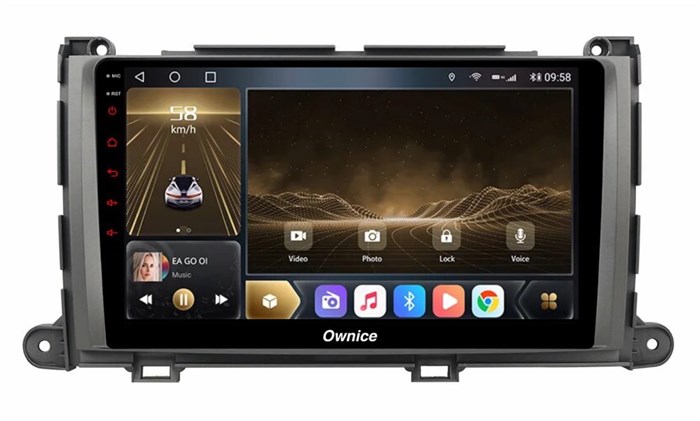 CarMedia OL-9695-F для Toyota Sienna 2010-2014 на Android 10.0 - фото 389318