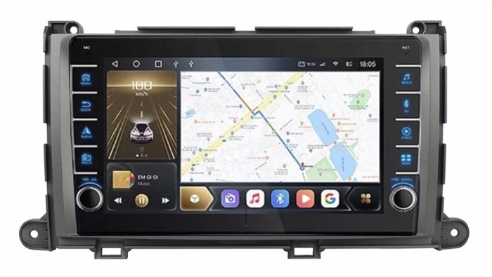 CarMedia OL-9695-Q (с кнопками) для Toyota Sienna 2010-2014 на Android 10.0 - фото 389341