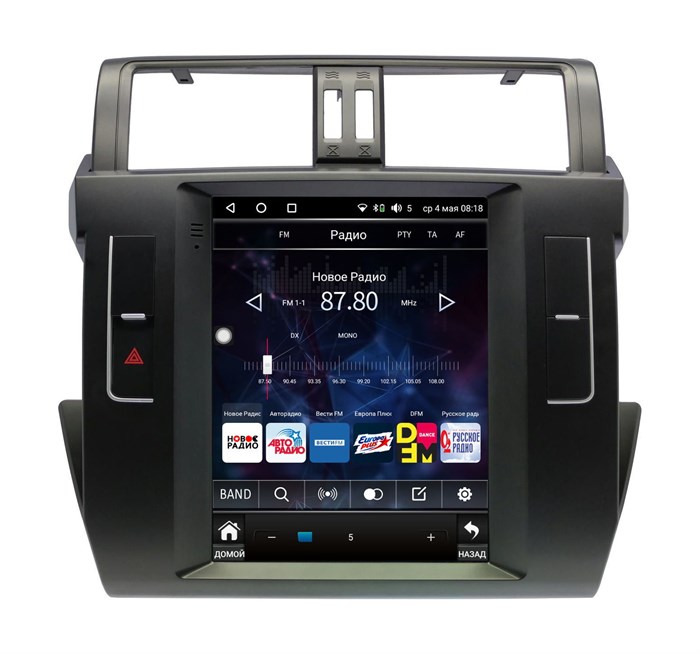 Штатная магнитола Wide Media KS5034QR-4/32 для Toyota Land Cruiser Prado 150 2013-2017 (левый руль) на Android 10.0 - фото 389849