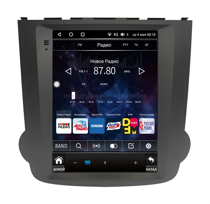 Штатная магнитола Wide Media KS5059QR-4/32 для Honda CR-V 2007 - 2012 (авто с кондиционером, лев. руль) на Android 10.0 - фото 389889