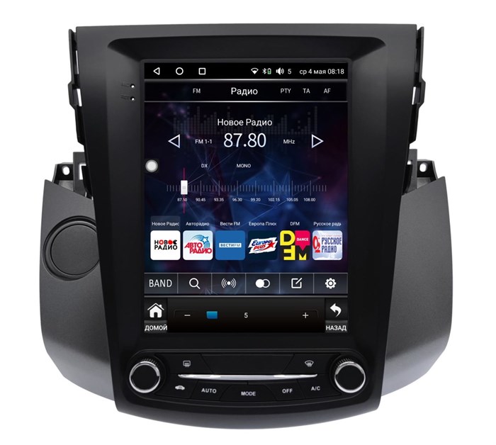 Штатная магнитола Wide Media KS2204QR-4/32 для Toyota RAV4 (XA30) 2006-2013 (авто с клим контр,лев руль BNR) на Android 10.0 - фото 390137